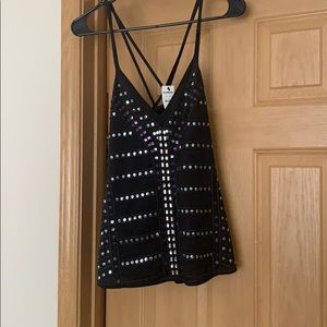 Black Express Tank Top